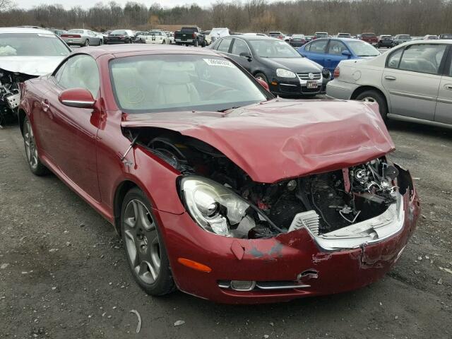 JTHFN45Y979015232 - 2007 LEXUS SC 430 MAROON photo 1