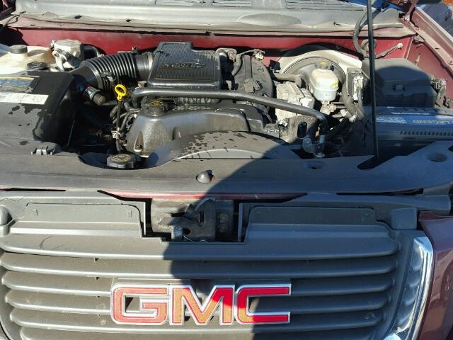 1GKDT13S622425696 - 2002 GMC ENVOY Bordeaux photo 7