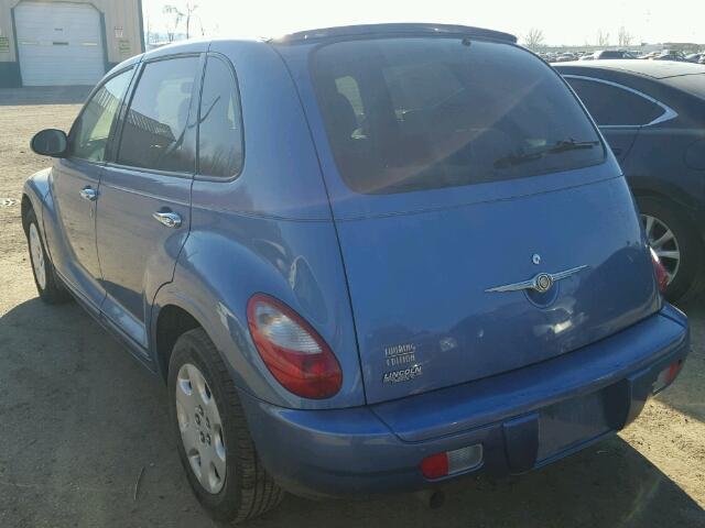 3A4FY58B06T344956 - 2006 CHRYSLER PT CRUISER BLUE photo 3