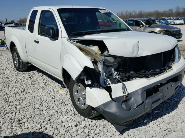 1N6BD0CT7DN757731 - 2013 NISSAN FRONTIER S WHITE photo 1