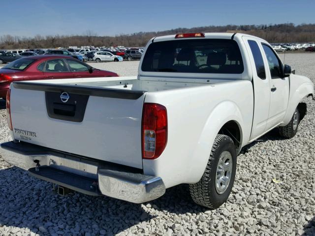 1N6BD0CT7DN757731 - 2013 NISSAN FRONTIER S WHITE photo 4