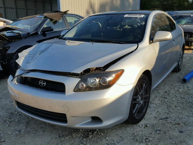 JTKDE167580237715 - 2008 SCION TC SILVER photo 2