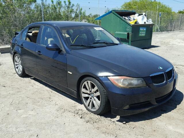 WBAVB135X6KX32952 - 2006 BMW 325 I BLUE photo 1