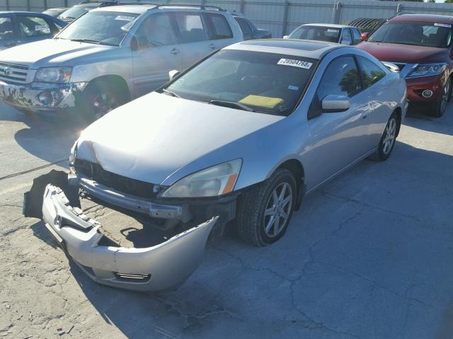 1HGCM82663A003227 - 2003 HONDA ACCORD EX SILVER photo 2