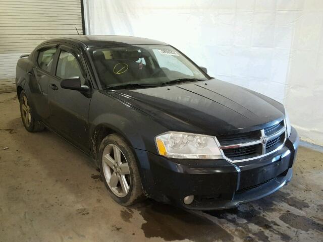 1B3LC56R08N109355 - 2008 DODGE AVENGER SX BLACK photo 1