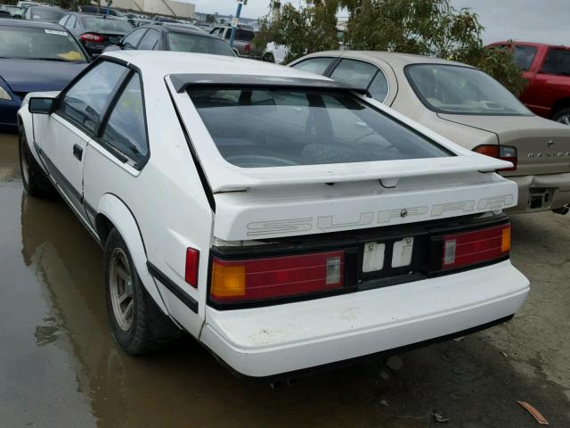 JT2MA67L2F0148489 - 1985 TOYOTA SUPRA WHITE photo 3