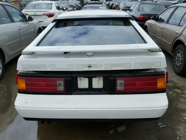 JT2MA67L2F0148489 - 1985 TOYOTA SUPRA WHITE photo 9