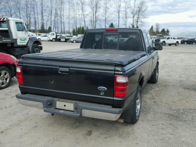 1FTYR44V53PB36142 - 2003 FORD RANGER SUP BLACK photo 4