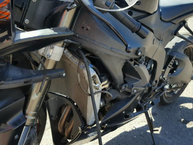 JKAZX4R14CA036725 - 2012 KAWASAKI ZX600 R BLACK photo 9