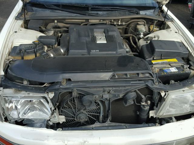 JT8BH28F0V0072960 - 1997 LEXUS LS 400 WHITE photo 7