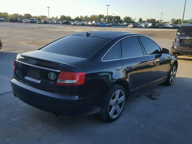 WAUAH74F98N119911 - 2008 AUDI A6 3.2 BLACK photo 4