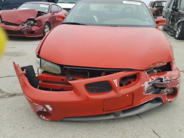 1G2WP12K82F239195 - 2002 PONTIAC GRAND PRIX წითელი ფოტო 8