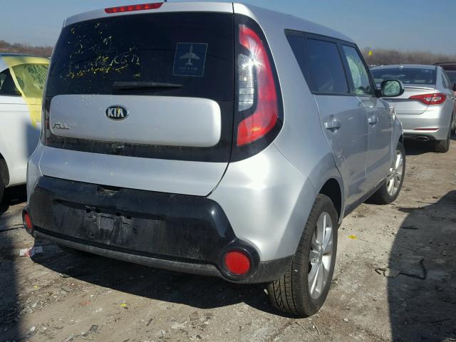 KNDJP3A57G7846588 - 2016 KIA SOUL + SILVER photo 4