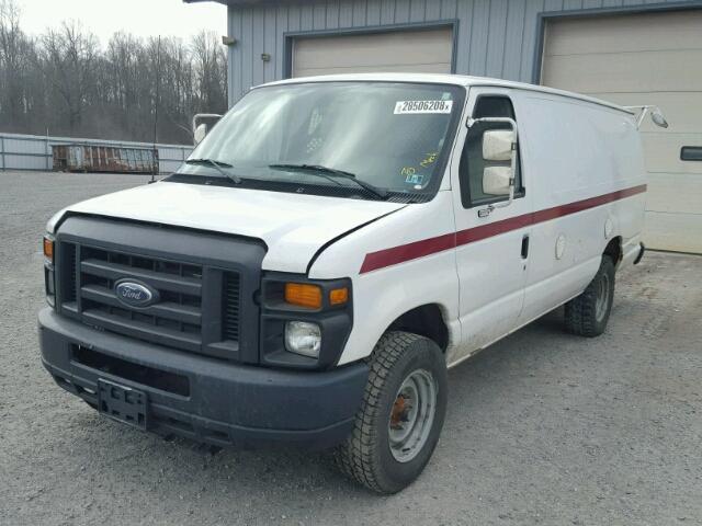 1FDSS3EL9CDA27150 - 2012 FORD ECONOLINE WHITE photo 2