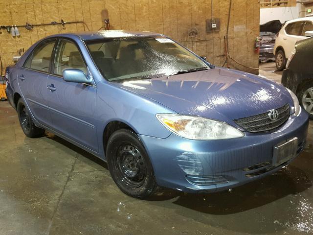 4T1BE32KX4U896604 - 2004 TOYOTA CAMRY LE BLUE photo 1