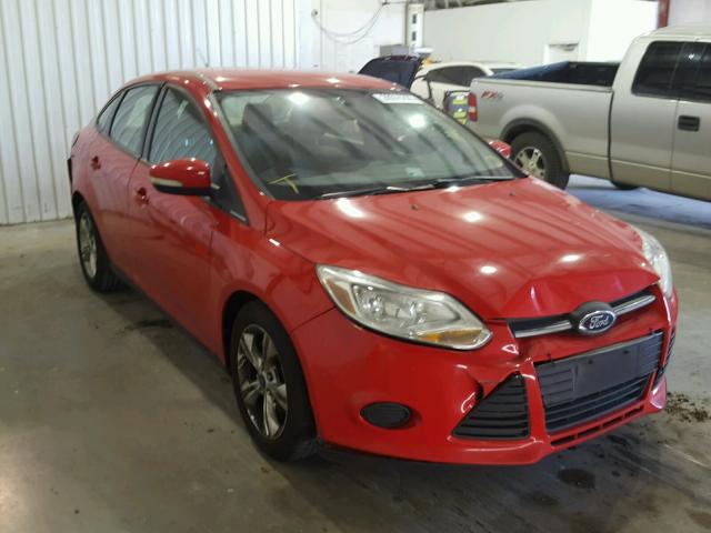 1FADP3F25EL123103 - 2014 FORD FOCUS SE RED photo 1