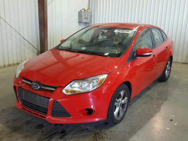 1FADP3F25EL123103 - 2014 FORD FOCUS SE RED photo 2