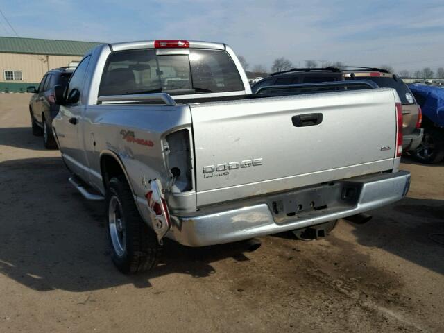 1D7HU16D44J171976 - 2004 DODGE RAM 1500 S SILVER photo 3