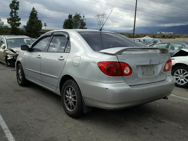 1NXBR32EX4Z246699 - 2004 TOYOTA COROLLA CE SILVER photo 3