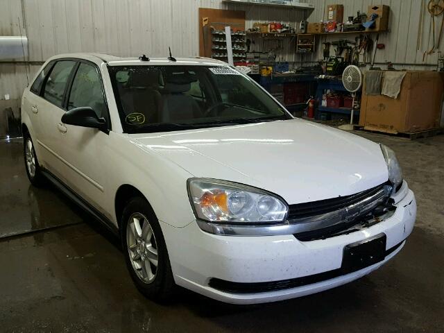 1G1ZT64854F215192 - 2004 CHEVROLET MALIBU MAX WHITE photo 1