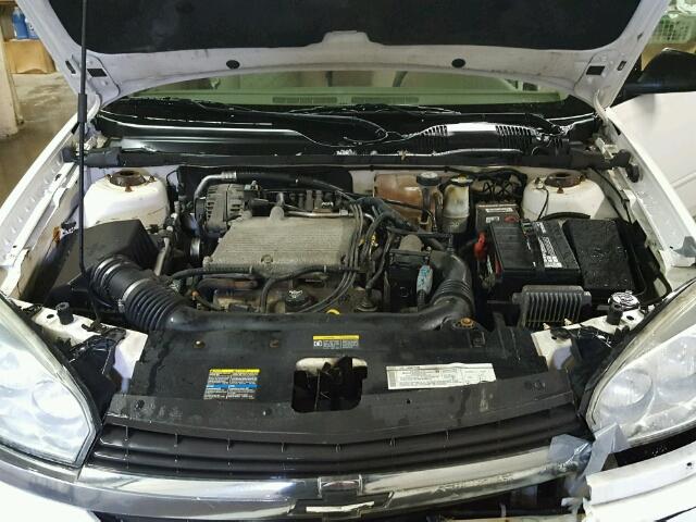 1G1ZT64854F215192 - 2004 CHEVROLET MALIBU MAX WHITE photo 7