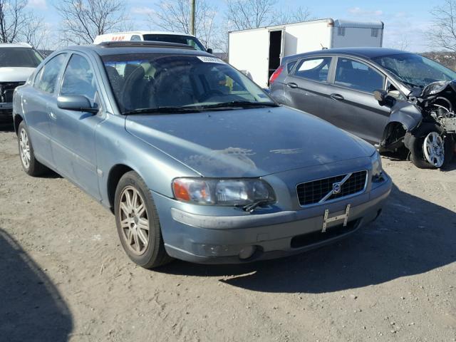 YV1RS59V542372225 - 2004 VOLVO S60 2.5T BLUE photo 1