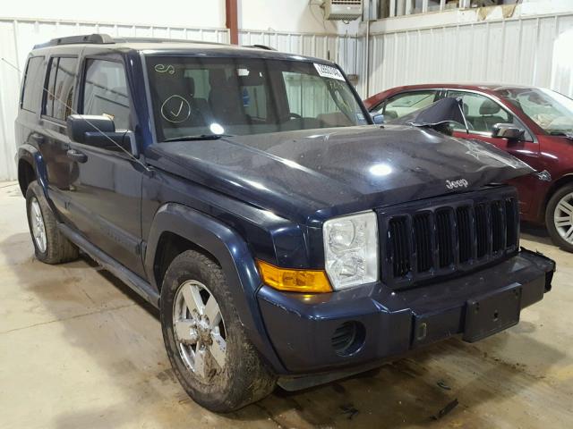 1J8HG48K46C127233 - 2006 JEEP COMMANDER BLUE photo 1