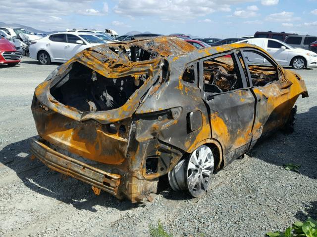 JN1BJ1CPXHW007635 - 2017 NISSAN ROGUE SPOR BURN photo 4