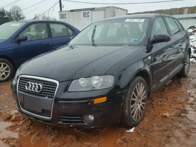 WAUNF78P48A136438 - 2008 AUDI A3 2.0 PRE BLACK photo 2