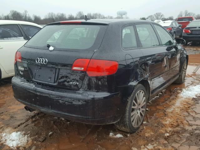 WAUNF78P48A136438 - 2008 AUDI A3 2.0 PRE BLACK photo 4