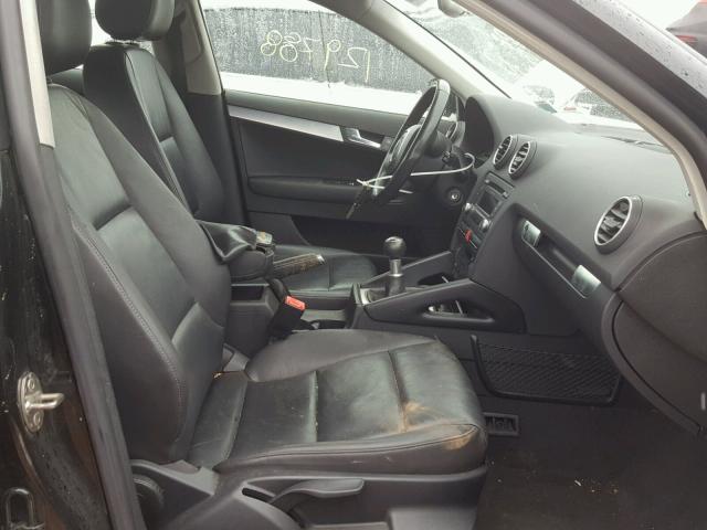 WAUNF78P48A136438 - 2008 AUDI A3 2.0 PRE BLACK photo 5