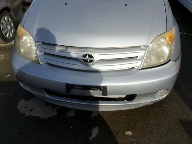 JTKKT604740051550 - 2004 TOYOTA SCION XA SILVER photo 9