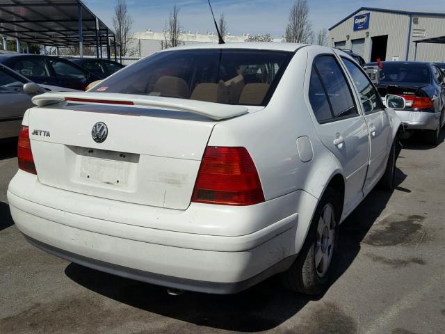 3VWSS29M81M053738 - 2001 VOLKSWAGEN JETTA GLS WHITE photo 4