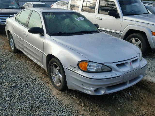 1G2NW52E83M600759 - 2003 PONTIAC GRAND AM G SILVER photo 1