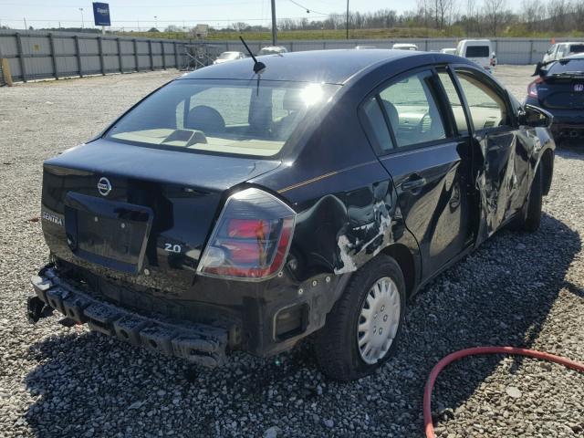 3N1AB61E67L661463 - 2007 NISSAN SENTRA 2.0 BLACK photo 4