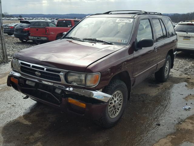 JN8AR05Y9TW040706 - 1996 NISSAN PATHFINDER BROWN photo 2