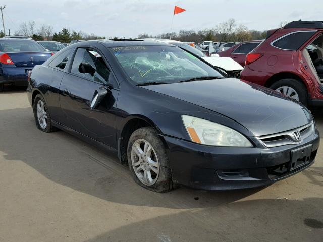 1HGCM71796A005191 - 2006 HONDA ACCORD EX BLACK photo 1