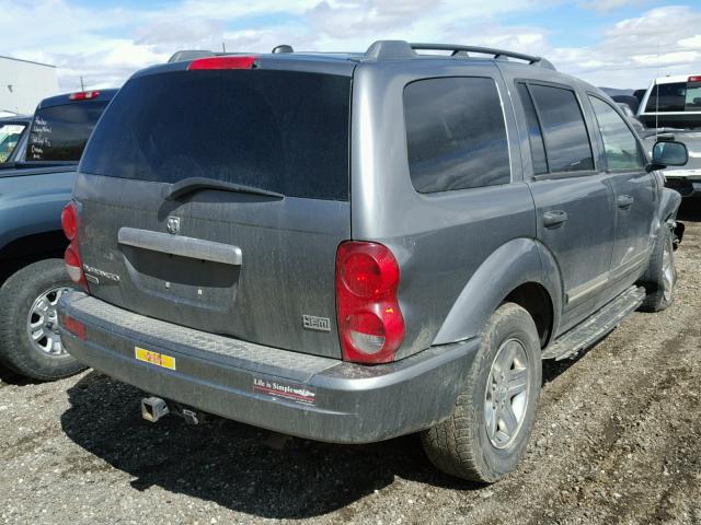 1D8HB58D35F587026 - 2005 DODGE DURANGO LI GRAY photo 4