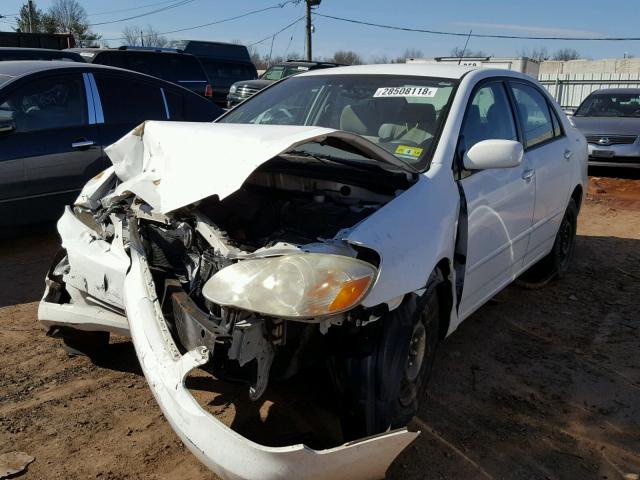 2T1BR32E06C610679 - 2006 TOYOTA COROLLA CE WHITE photo 2