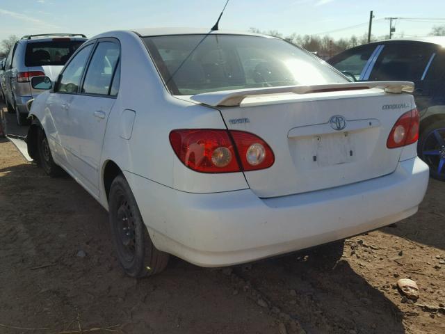 2T1BR32E06C610679 - 2006 TOYOTA COROLLA CE WHITE photo 3