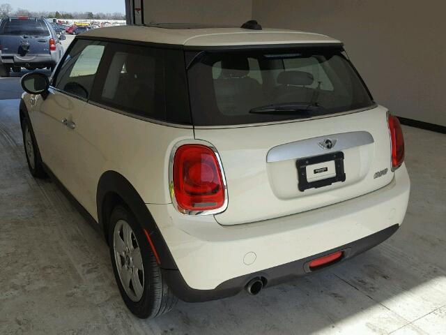 WMWXM5C5XF3A58003 - 2015 MINI COOPER WHITE photo 3