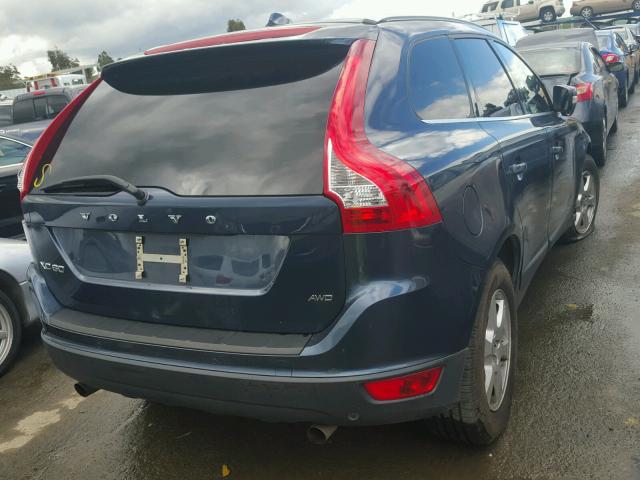 YV4940DZ7B2202407 - 2011 VOLVO XC60 3.2 BLUE photo 4