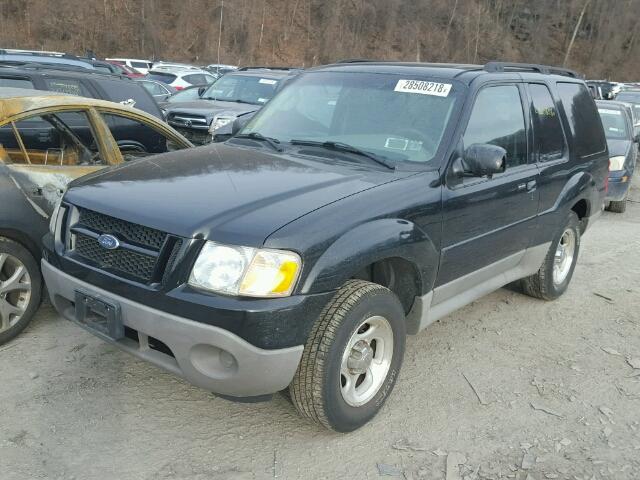 1FMZU70E73UB48526 - 2003 FORD EXPLORER S BLACK photo 2