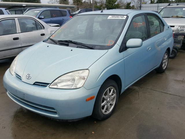 JT2BK18U430079573 - 2003 TOYOTA PRIUS TEAL photo 2