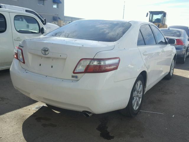 JTNBB46K073007571 - 2007 TOYOTA CAMRY NEW WHITE photo 4