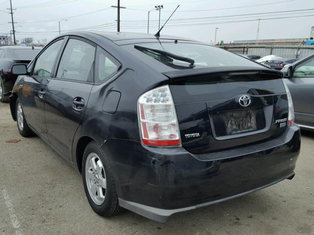 JTDKB20UX97868903 - 2009 TOYOTA PRIUS BLACK photo 3