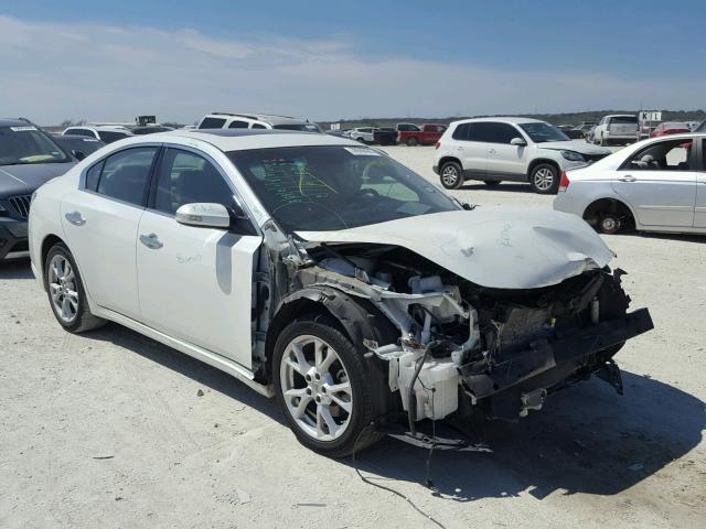 1N4AA5AP8EC466183 - 2014 NISSAN MAXIMA S WHITE photo 1