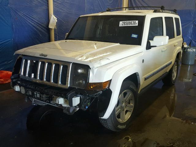 1J8HG58T99C530370 - 2009 JEEP COMMANDER WHITE photo 2