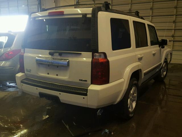 1J8HG58T99C530370 - 2009 JEEP COMMANDER WHITE photo 4