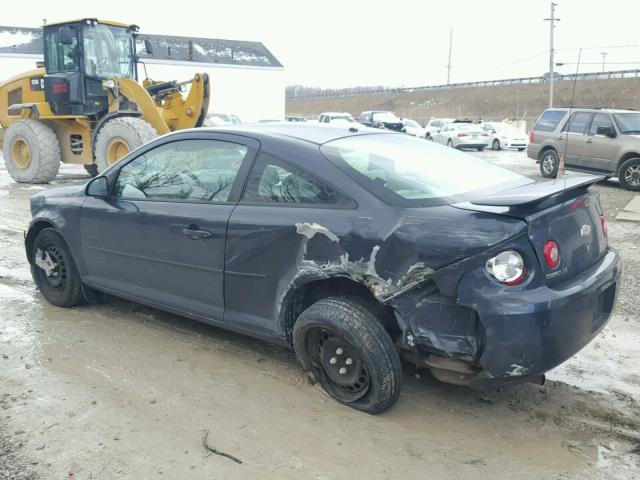 1G1AK18F087200823 - 2008 CHEVROLET COBALT LS GRAY photo 3